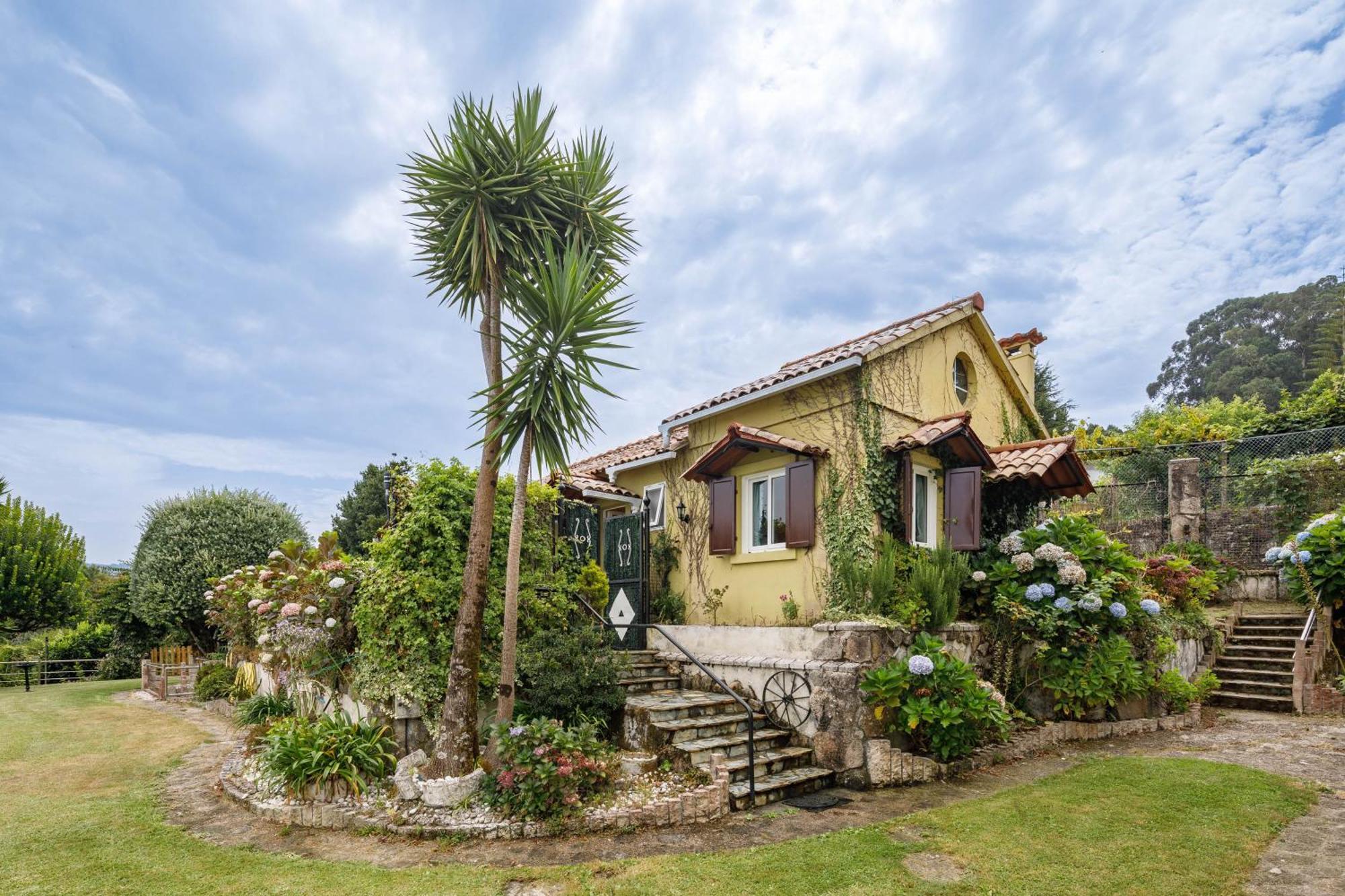 Casa Vieje De Bueu Villa Eksteriør billede